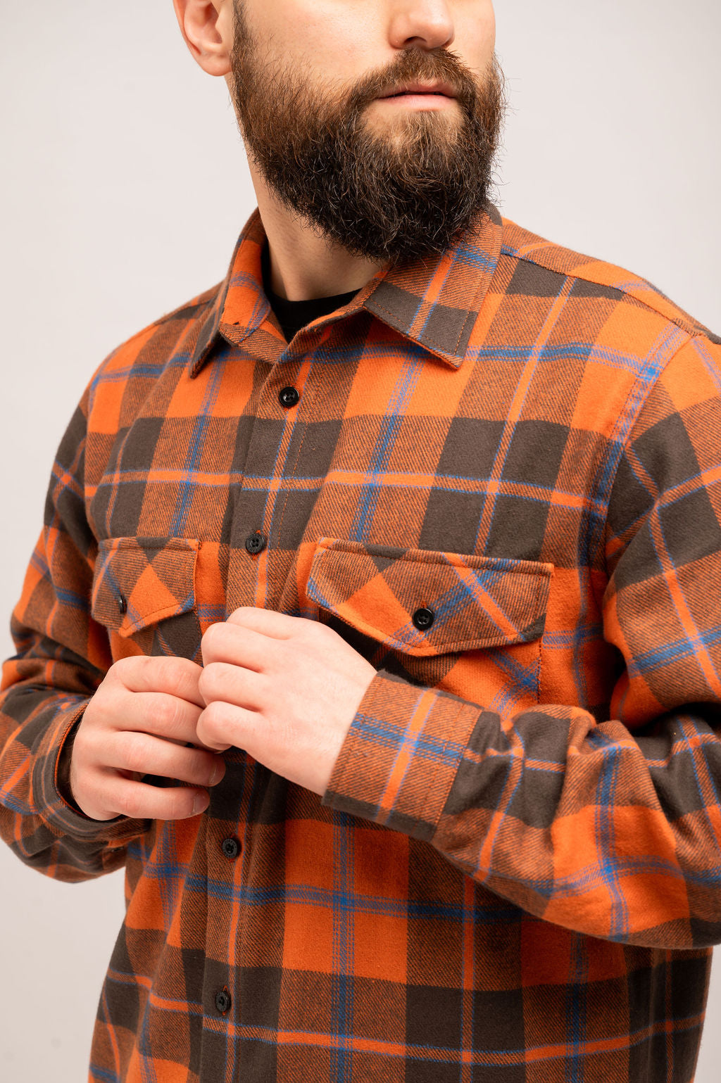 Alaska men's flannel shirt