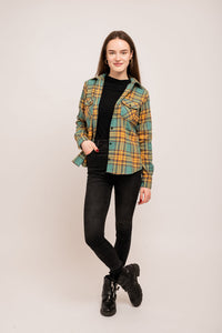 Women's flannel shirt Aurora