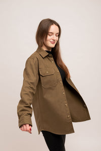 Flannel shirt Dark Olive