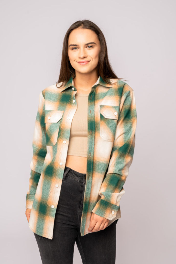 Sunset flannel shirt