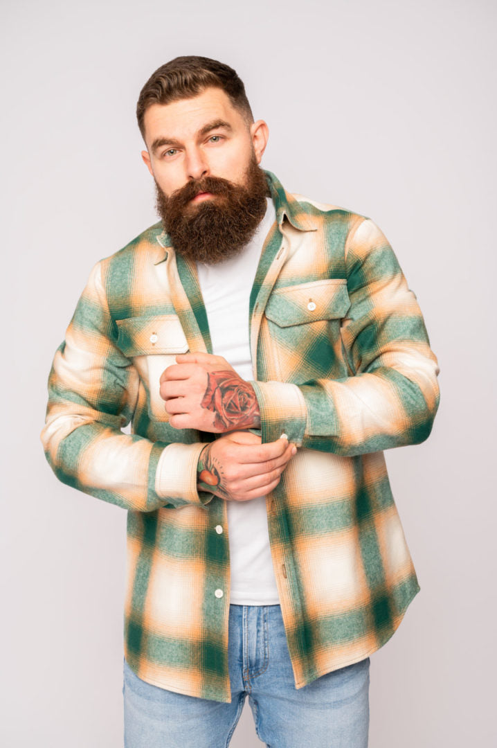 Sunset flannel shirt