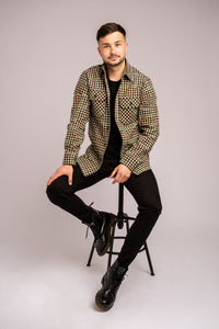 Flannel shirt Dusty Green