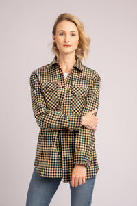 Flannel shirt Dusty Green